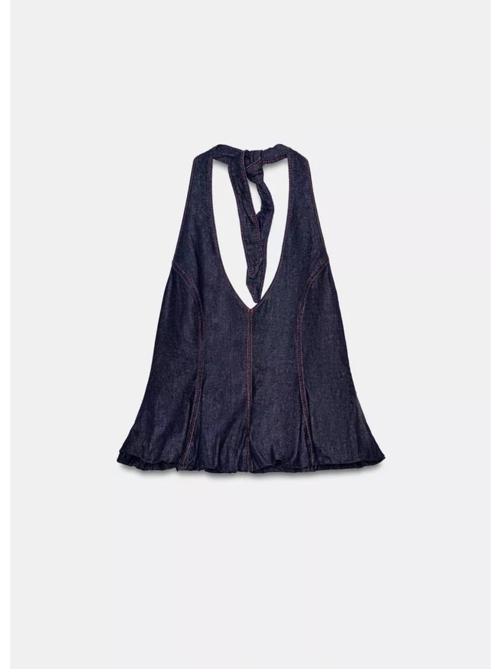 Zara Denim Halter Top🔷❤️